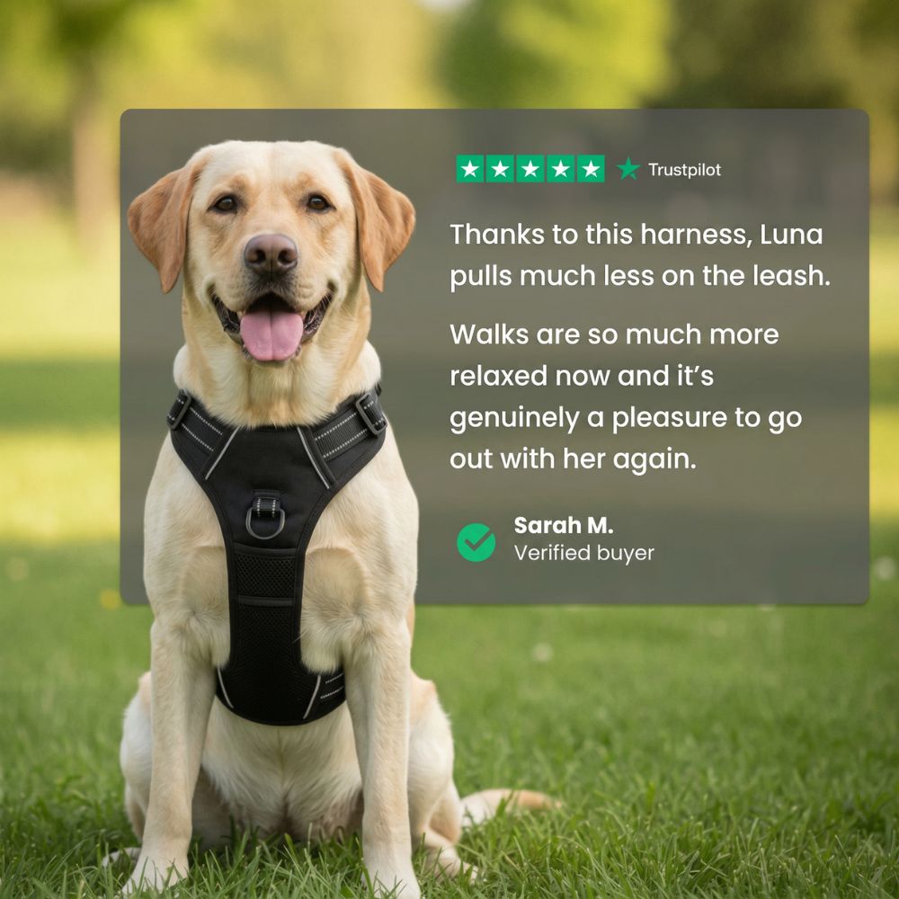 PLATTYPAWS ANTI-PULL HARNESS