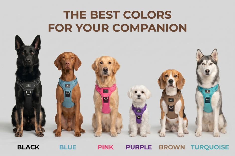 WHICH COLOR FITS YOUR DOG BEST?